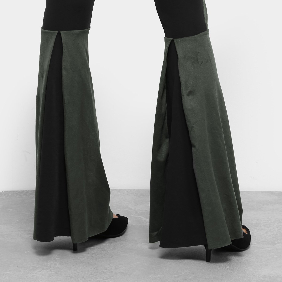 Calça Flare Chaire Cintura Alta Feminina - Tam: P - 3