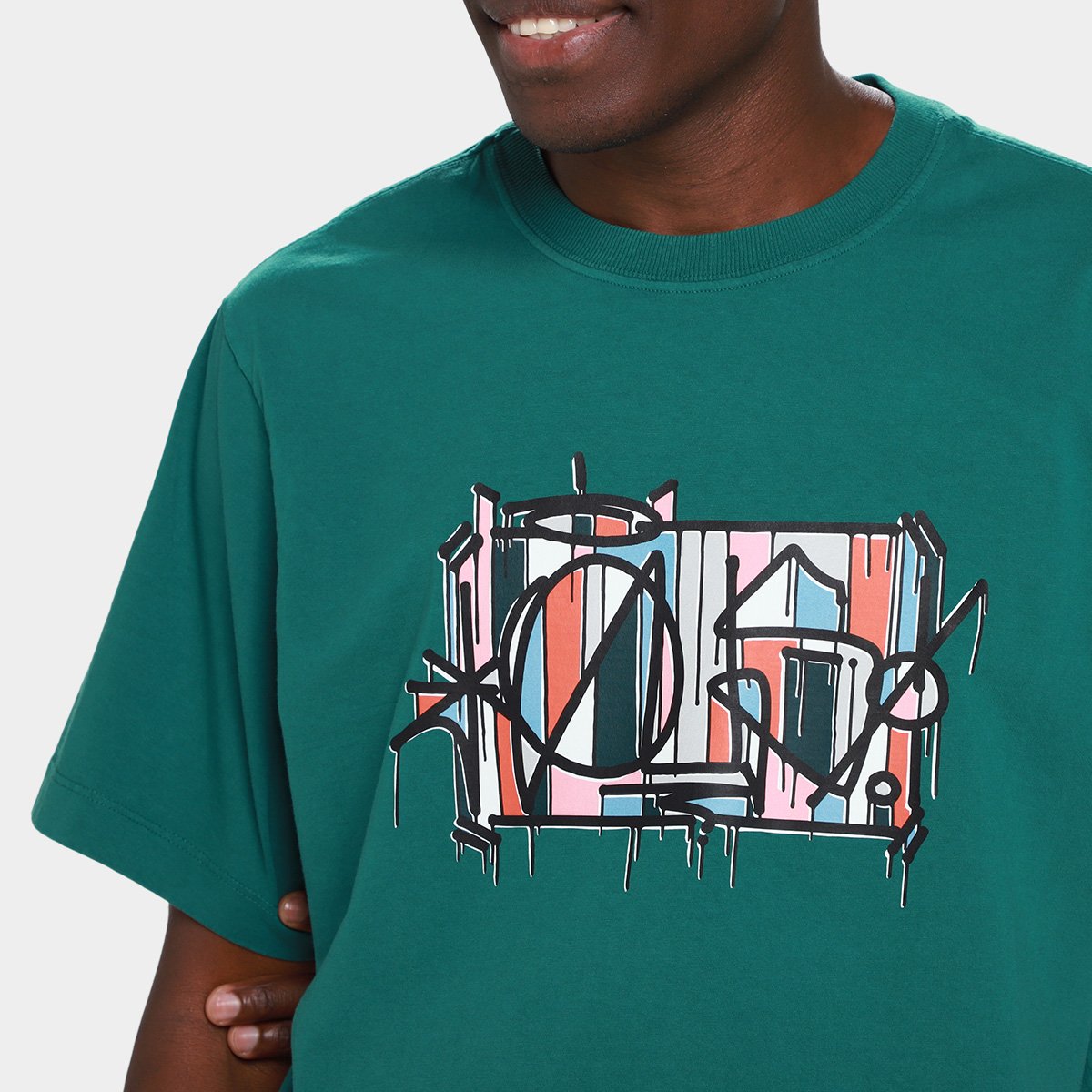 Camiseta Öus Logo Masculina - Tam: P - 2