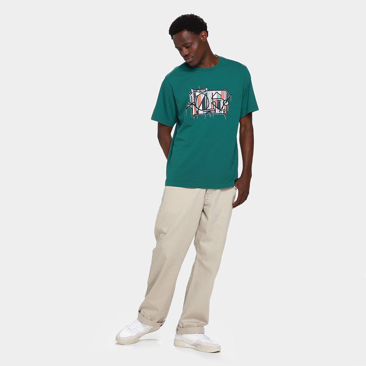 Camiseta Öus Logo Masculina - Tam: P - 3