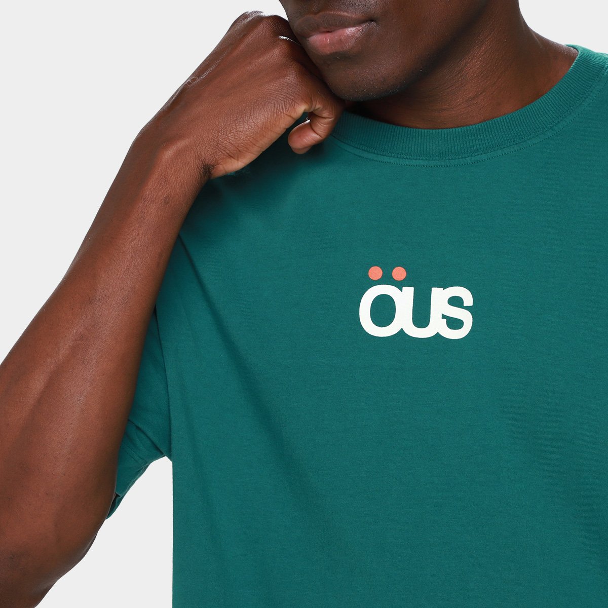 Camiseta Öus Casual Masculina - Tam: GG - 2