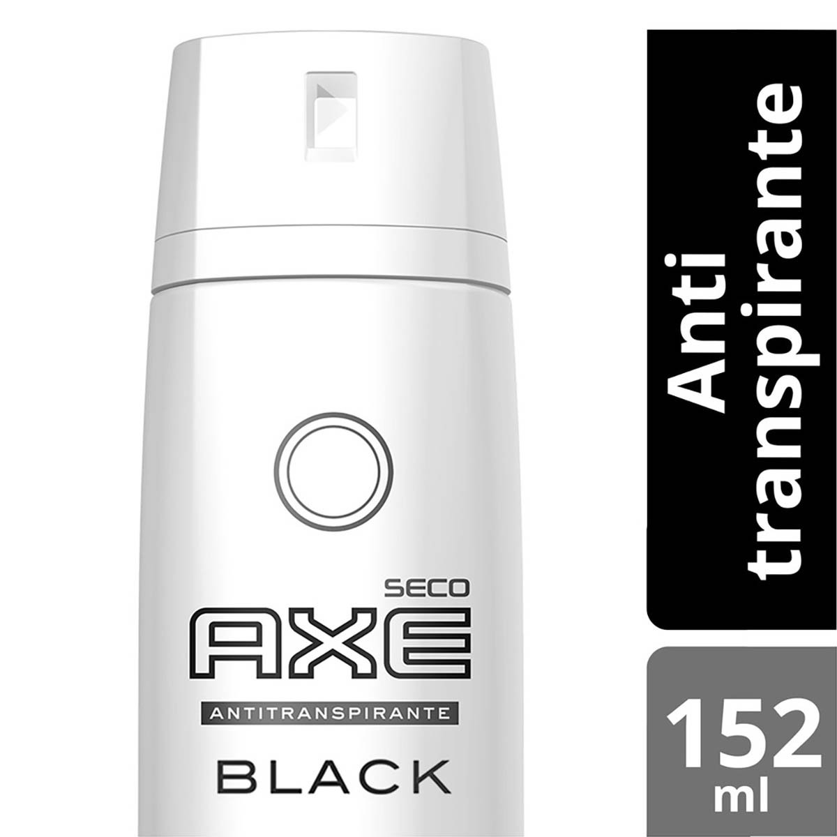 Desodorante Antitranspirante Aerosol Seco Axe Black 152ml