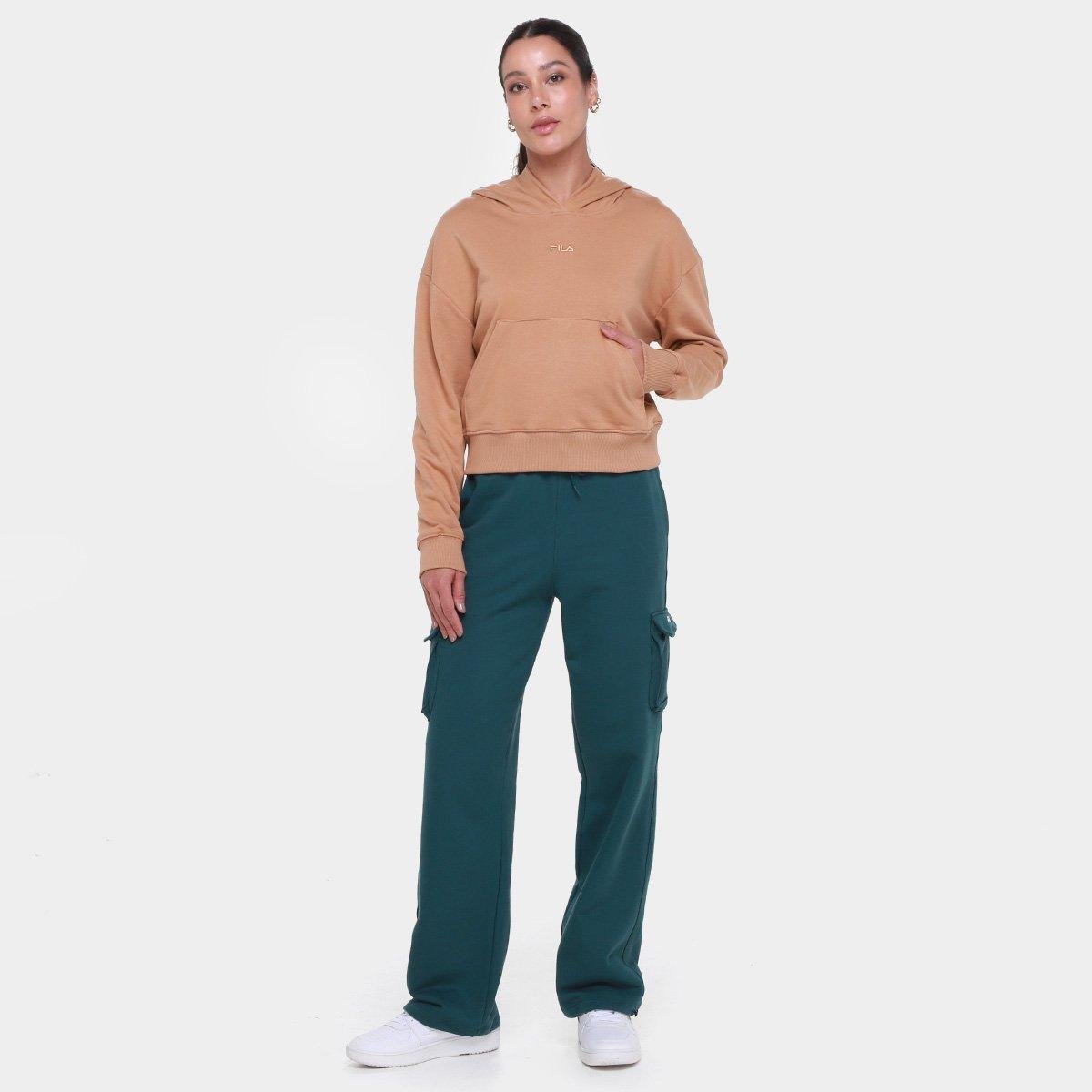 Calça Fila Comfort Cargo Letter Feminina - Tam: P - 4
