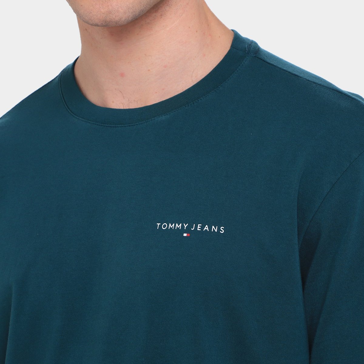 Camiseta Tommy Jeans Chest Masculina - Tam: P - 2