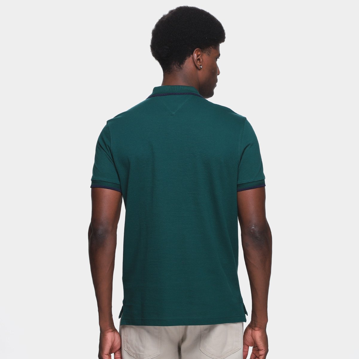 Camisa Polo Tommy Hilfiger Holiday Crest Masculina - Tam: P - 1