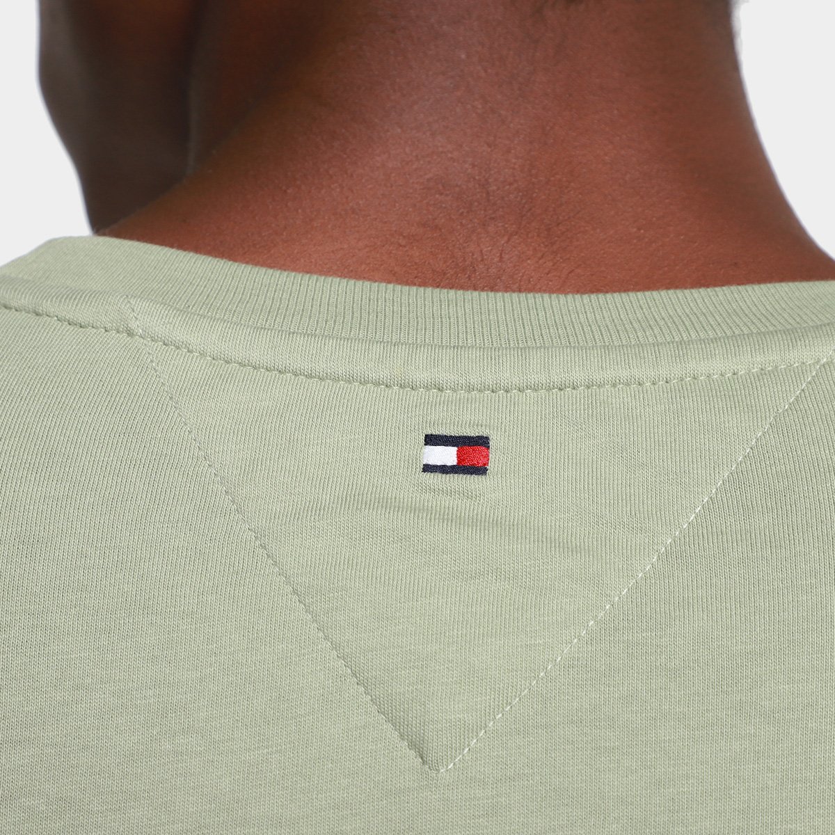 Camiseta Tommy Hilfiger Tipped Masculina - Tam: P - 3