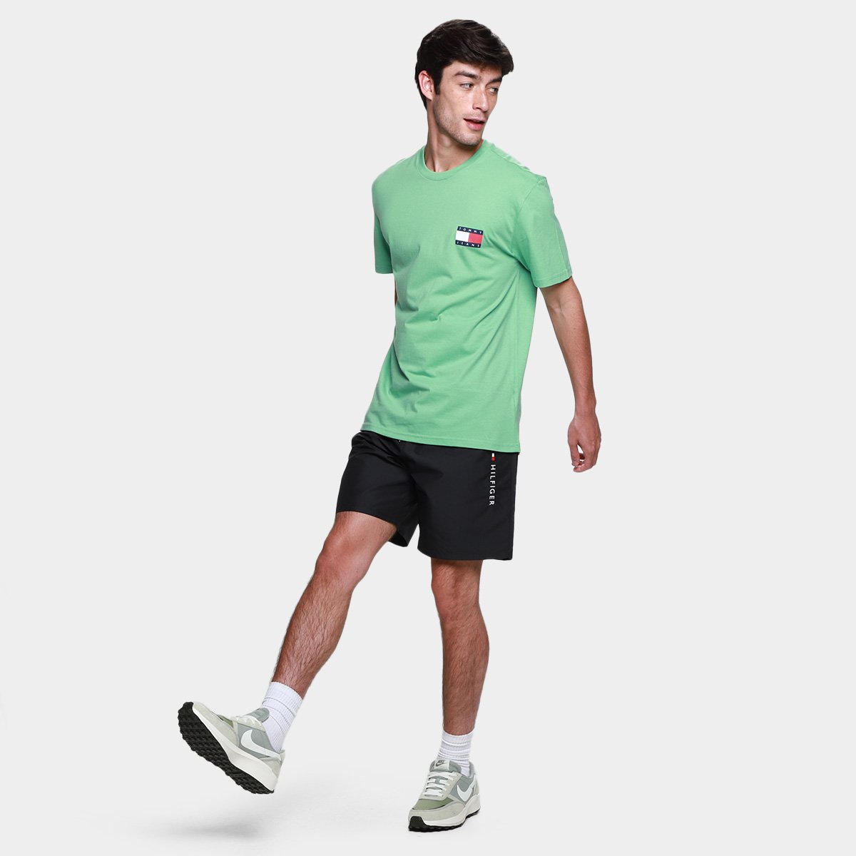 Camiseta Tommy Jeans Essential Flag Masculina - Tam: P - 3