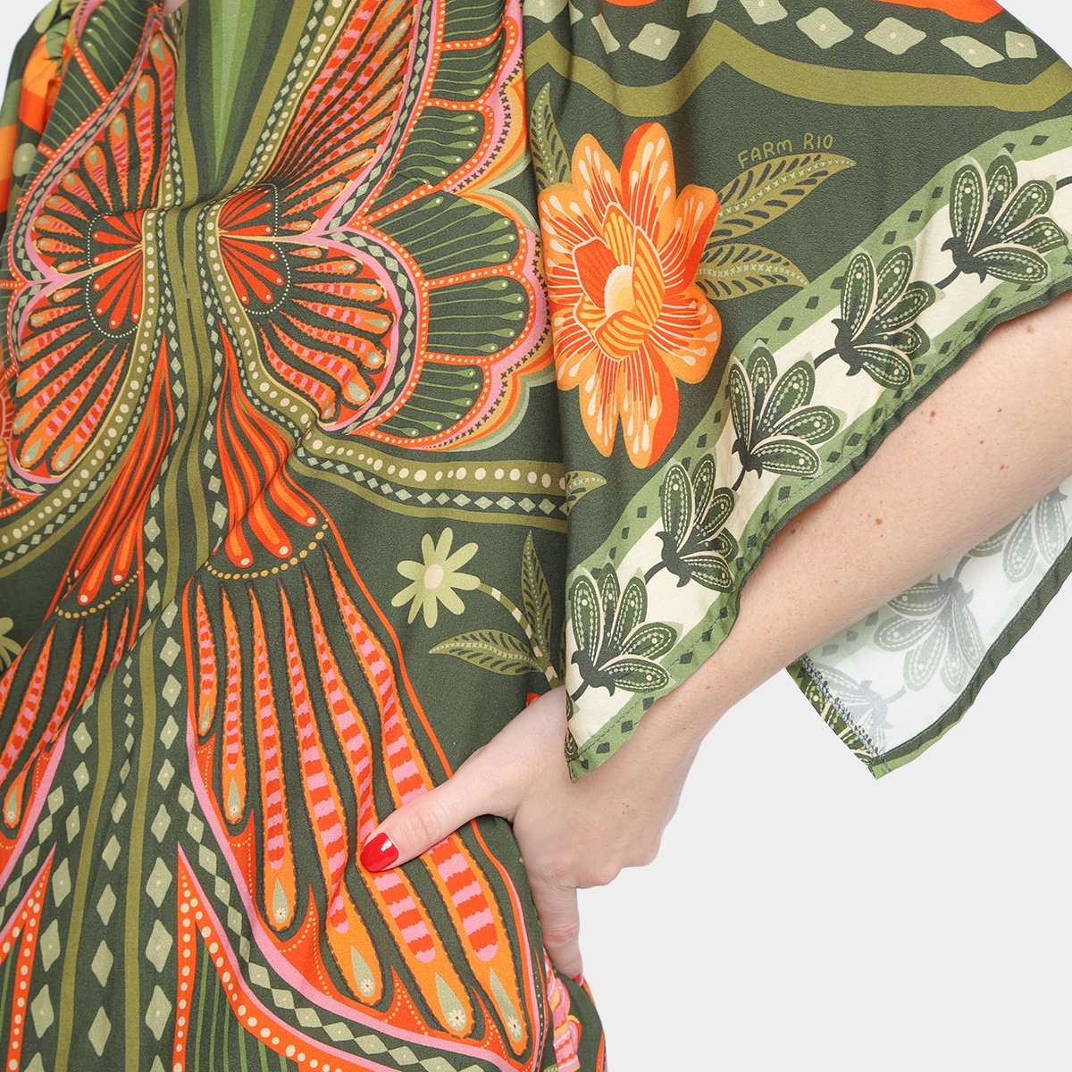 Vestido Curto Farm Doce Voo Feminino - Tam: M - 2