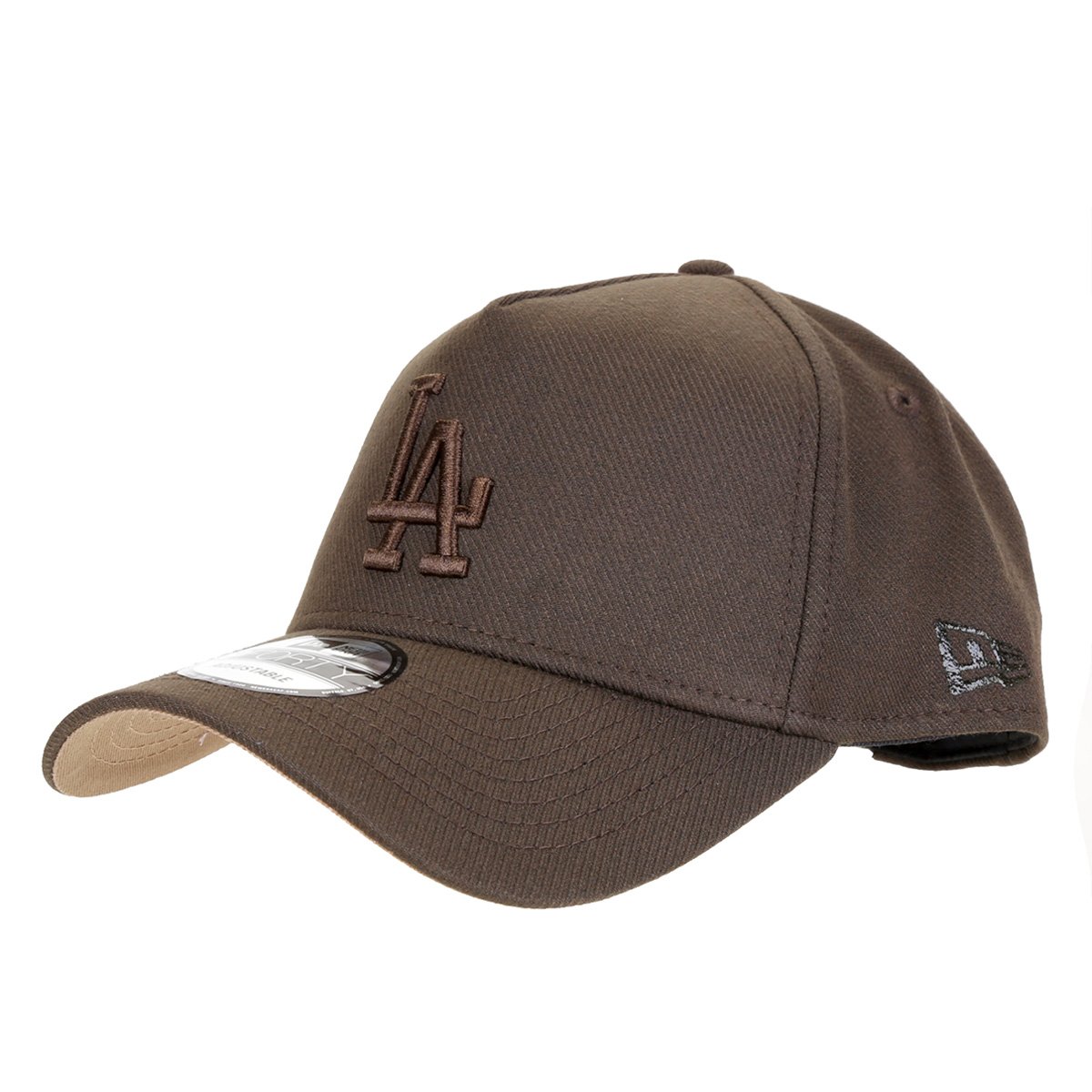 Boné New Era MLB Los Angeles Dodgers Aba Curva Snapback Masculino