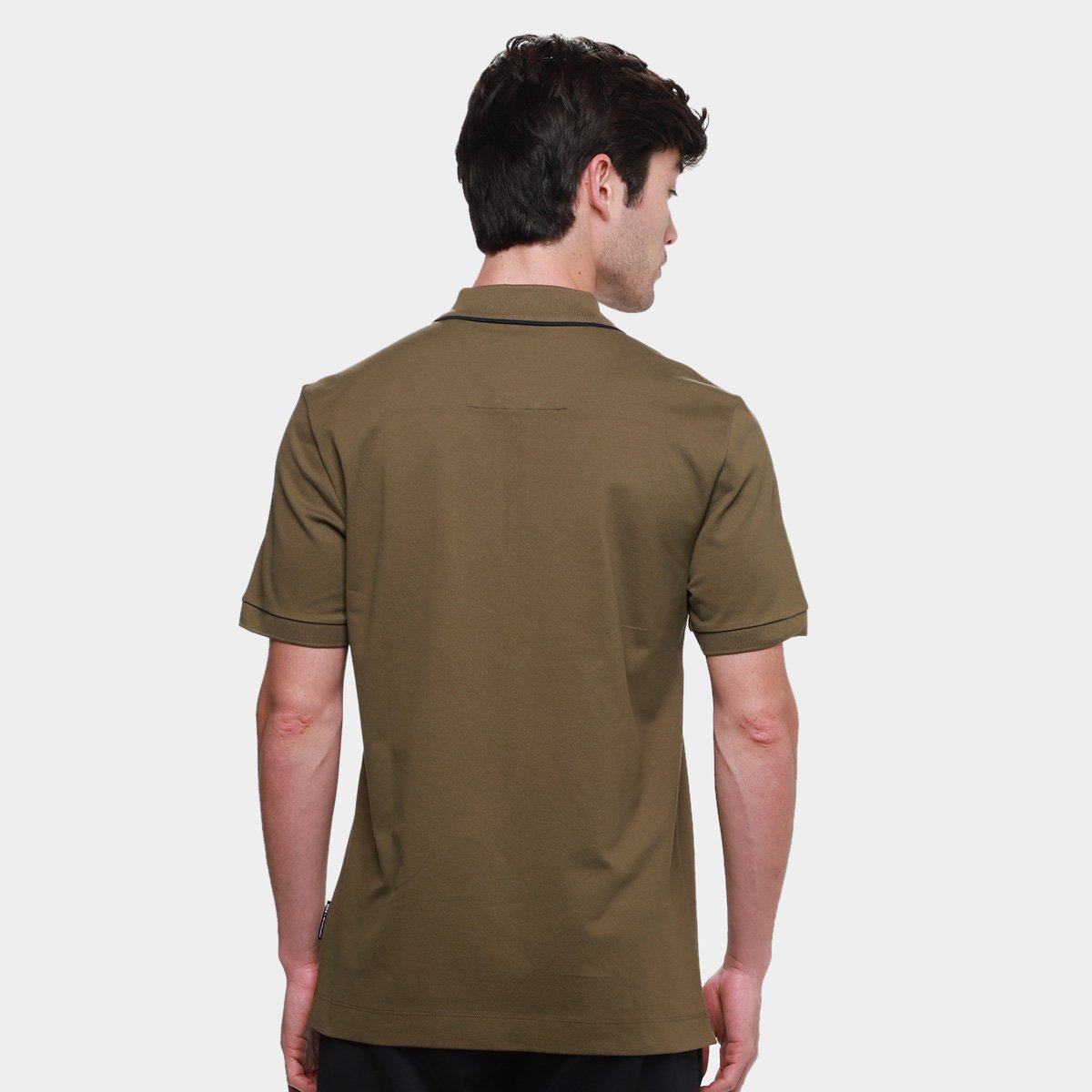 Camisa Polo Hugo Boss  Porsche Casual Masculina - Tam: P - 1
