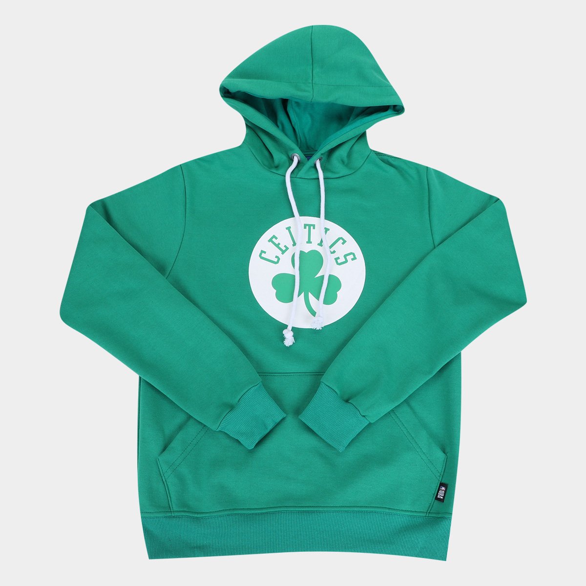 Moletom NBA Boston Celtics Juvenil Canguru Masculino
