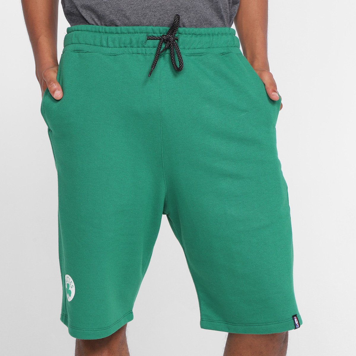 Bermuda Moletom NBA Boston Celtics Masculina