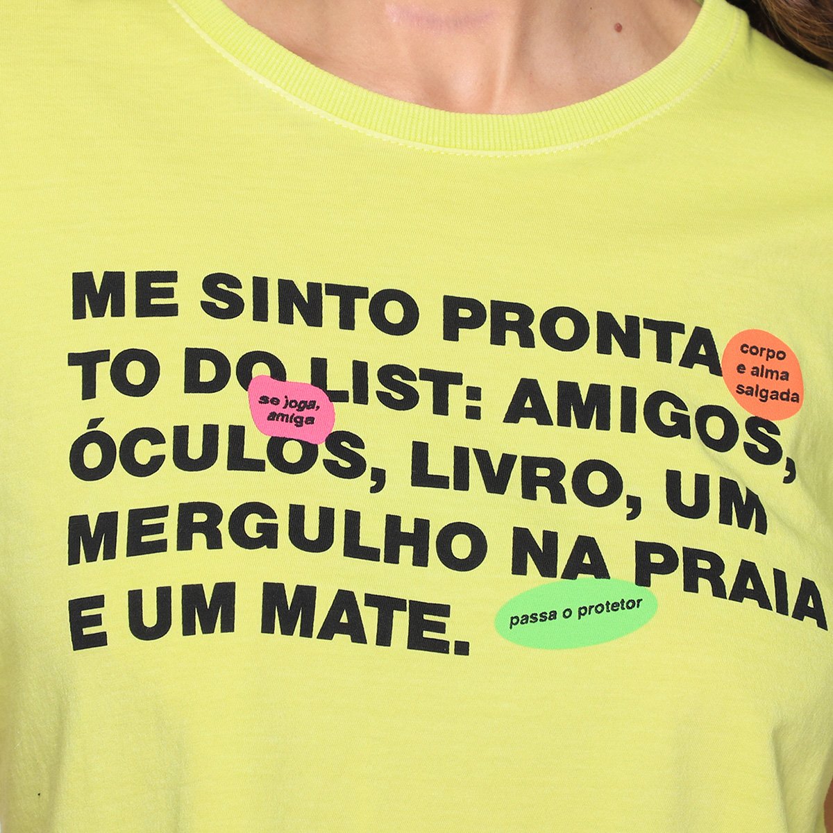 Blusa Oh, Boy! Me Sinto Pronta Feminina - Tam: M - 2