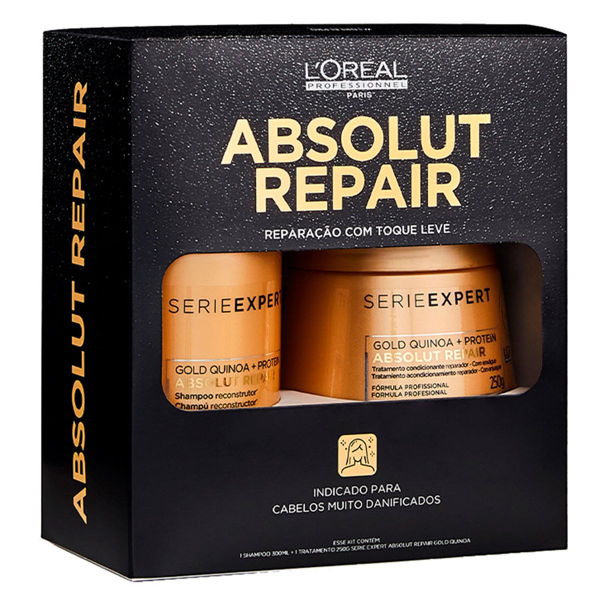 Kit L'Oréal Professionnel Absolut Repair Condicionador + Máscara de Tratamento