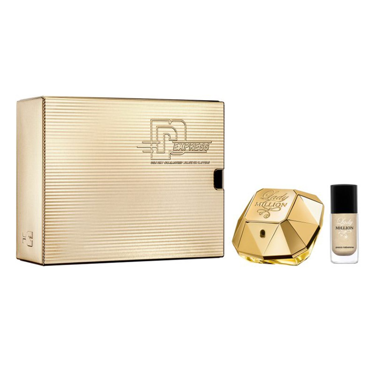 Kit Perfume Feminino Lady Million Paco Rabanne EDP 50ml + Esmalte