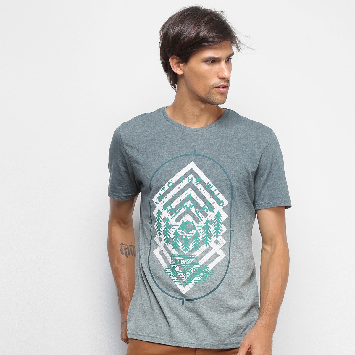 Camiseta Treebo Into The Wild Masculina