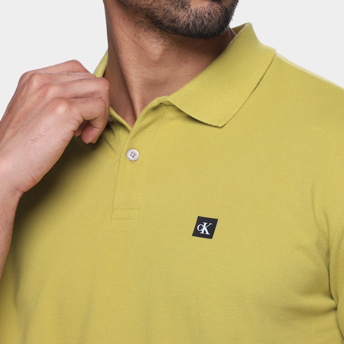 Camisa Polo Calvin Klein Premium Masculino - Tam: M - 2