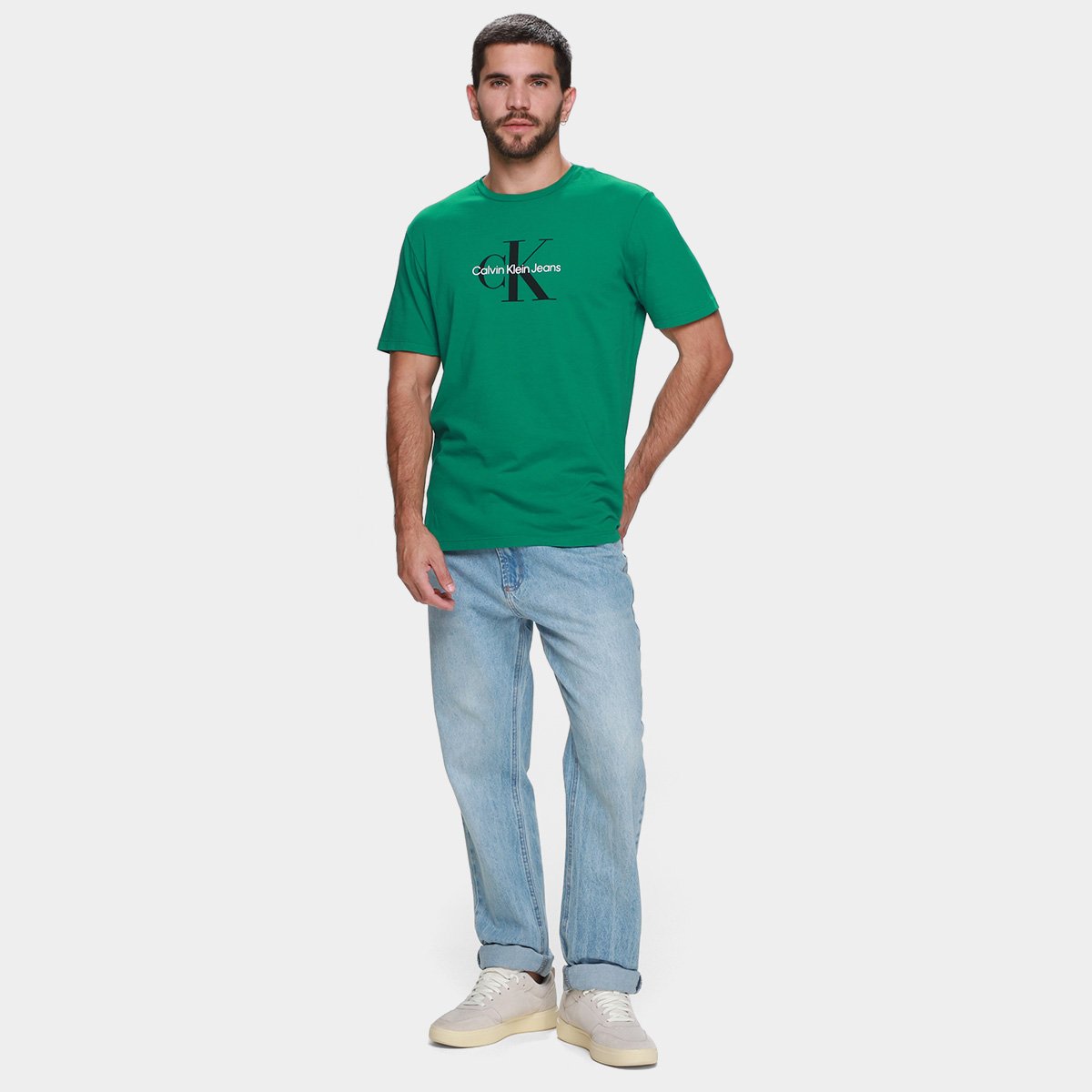 Camiseta Calvin Klein Re Issue Masculino - Tam: P - 3