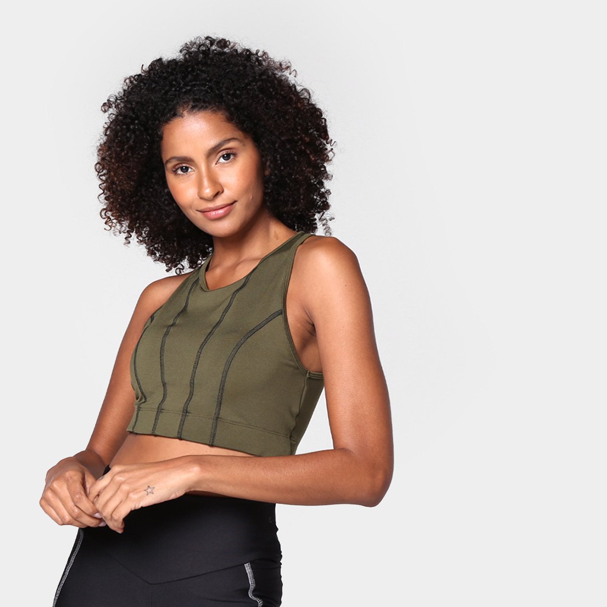 Top Colcci Alta Sustentação Feminino