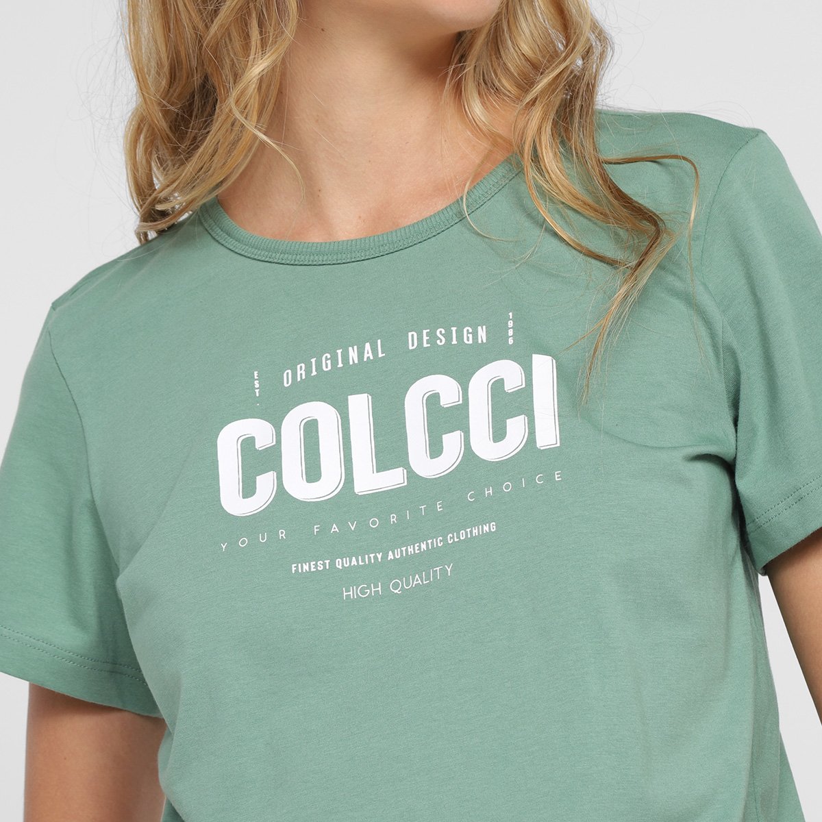 Camiseta Colcci Logo Feminina - Tam: P - 2