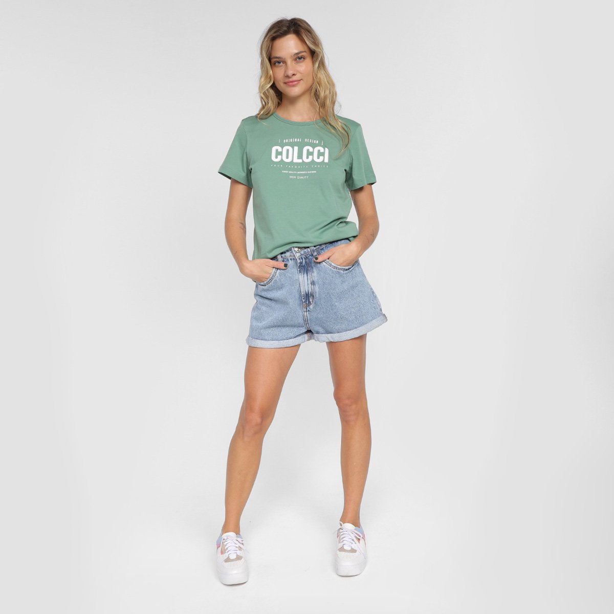 Camiseta Colcci Logo Feminina - Tam: P - 3