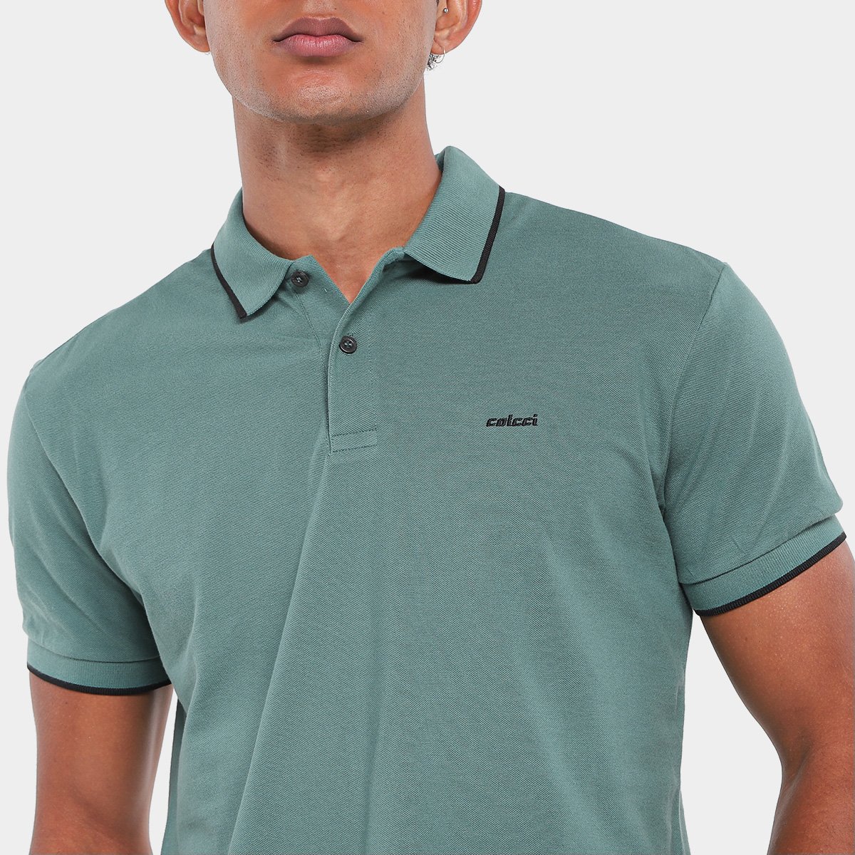 Camisa Polo Colcci Casual Masculina - Tam: M - 2