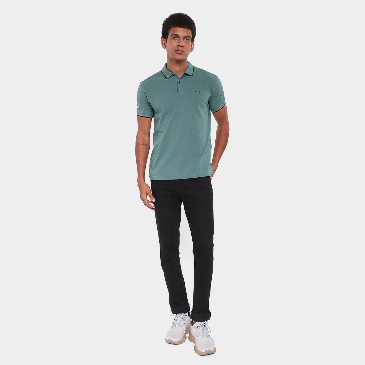 Camisa Polo Colcci Casual Masculina - Tam: M - 3