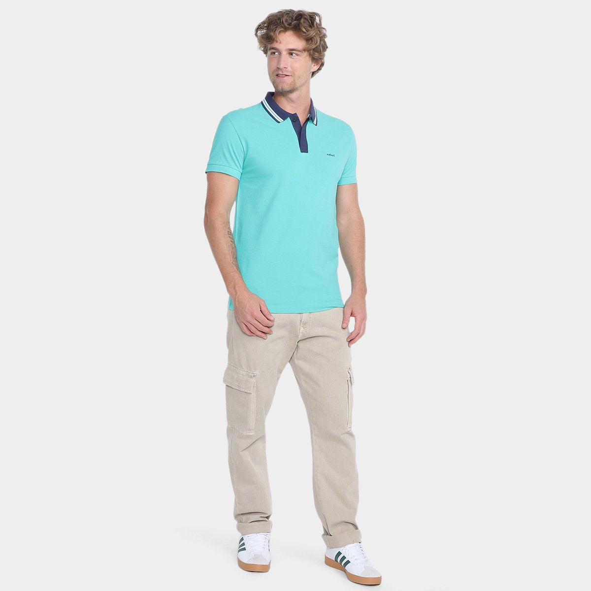 Camisa Polo Colcci Casual Masculina - Tam: M - 3