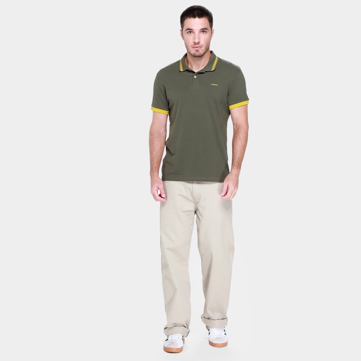 Camisa Polo Colcci Casual Masculina - Tam: P - 3