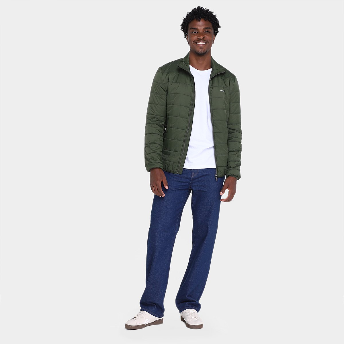 Jaqueta Colcci Matelassê Masculina - Tam: P - 3