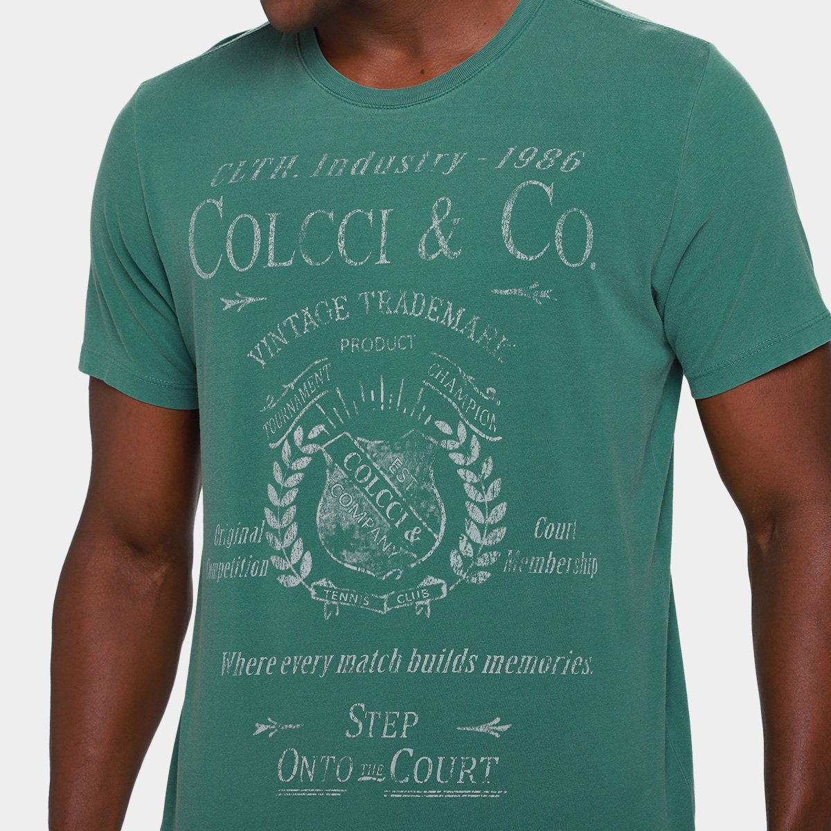 Camiseta Colcci Masculina - Tam: GG - 2