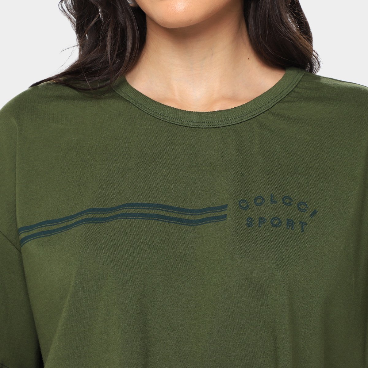 Camiseta Colcci Sport Cropped Feminina - Tam: P - 2