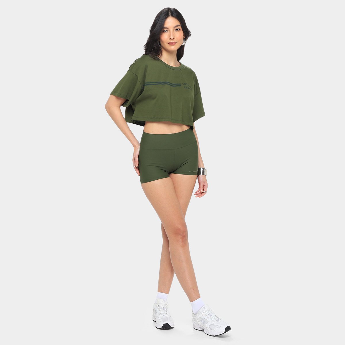 Camiseta Colcci Sport Cropped Feminina - Tam: P - 3