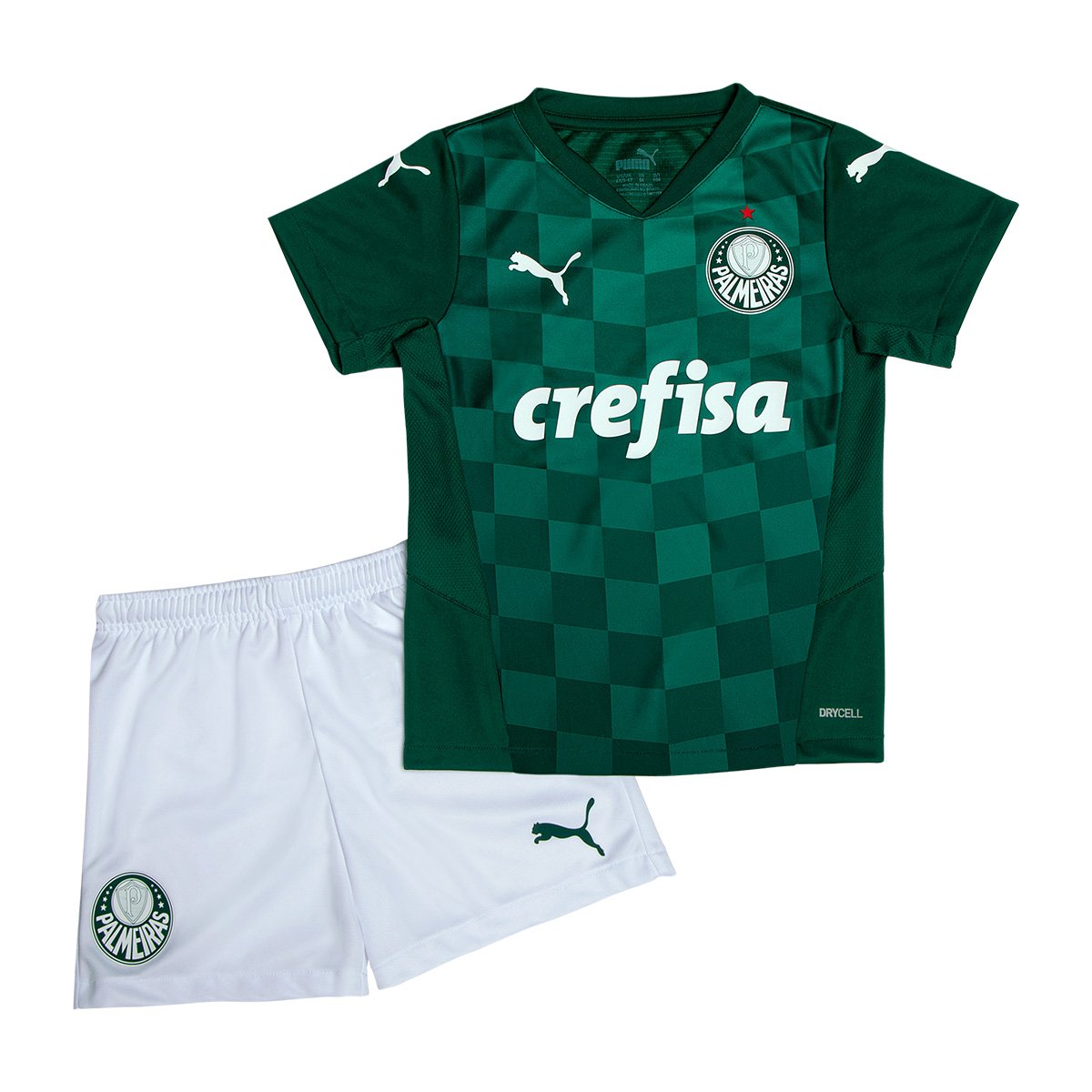 Kit Palmeiras Infantil I 21/22 s/n° Torcedor Puma