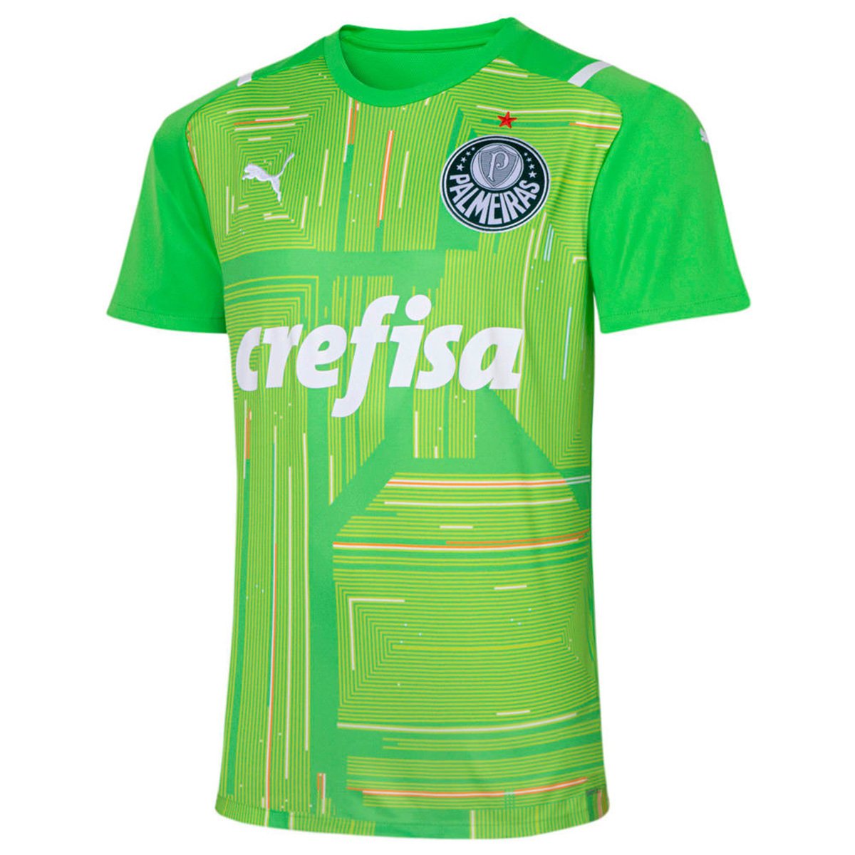 Camisa de Goleiro Palmeiras II 21/22 s/n° Torcedor Puma Masculina