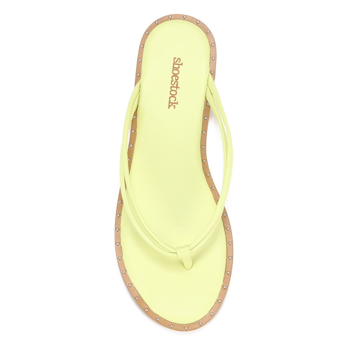 Rasteira Shoestock Color Tiras Rebites - Tam: 34 - 2
