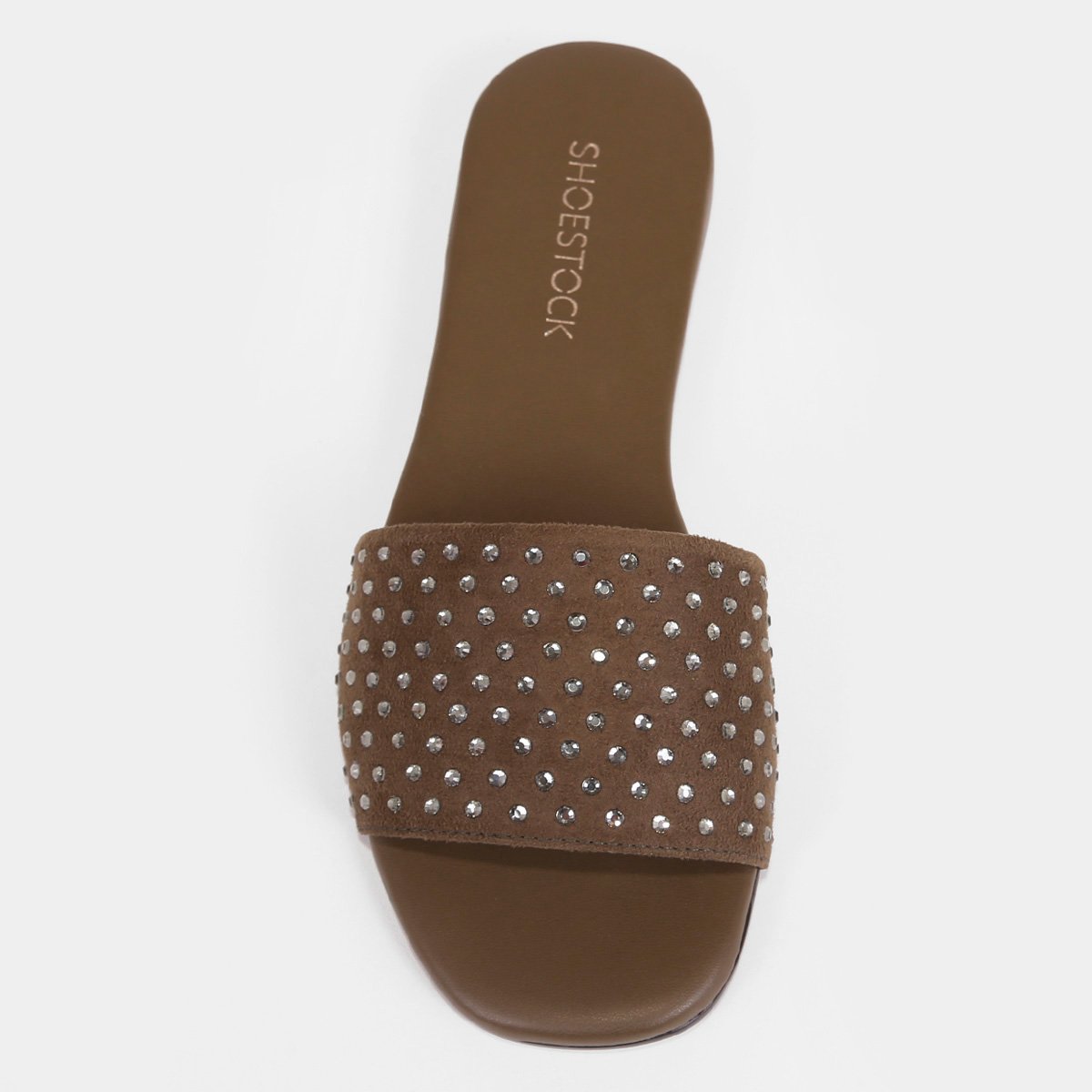 Rasteira Shoestock Slide Strass - Tam: 40 - 5