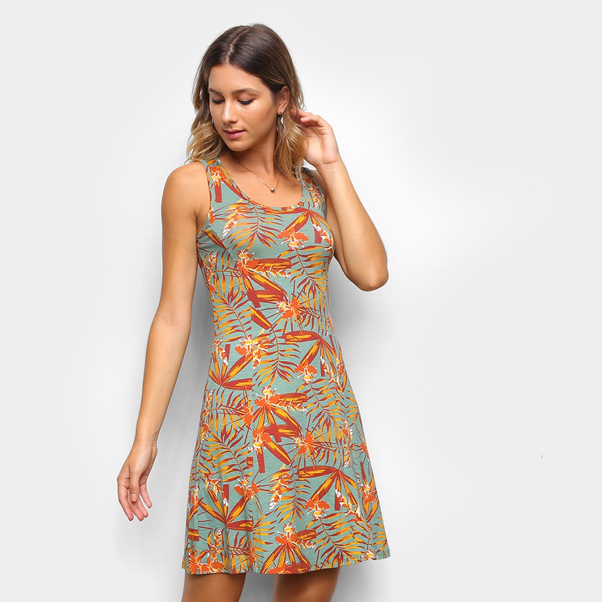 Vestido Naif Curto Básico