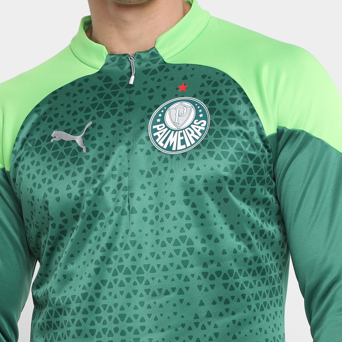 Jaqueta Palmeiras 24/25 Treino Puma Masculina - Tam: GG - 2