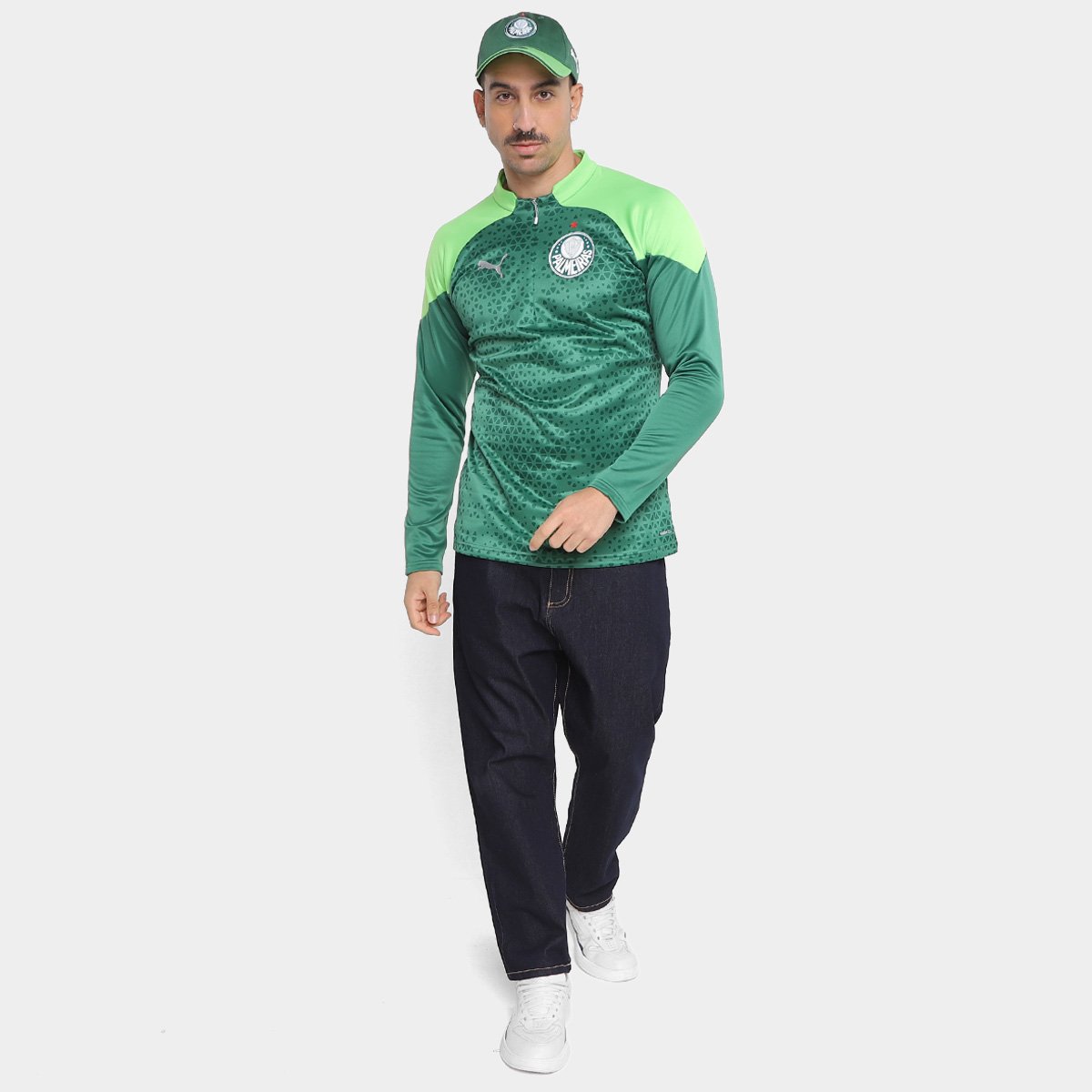 Jaqueta Palmeiras 24/25 Treino Puma Masculina - Tam: GG - 3