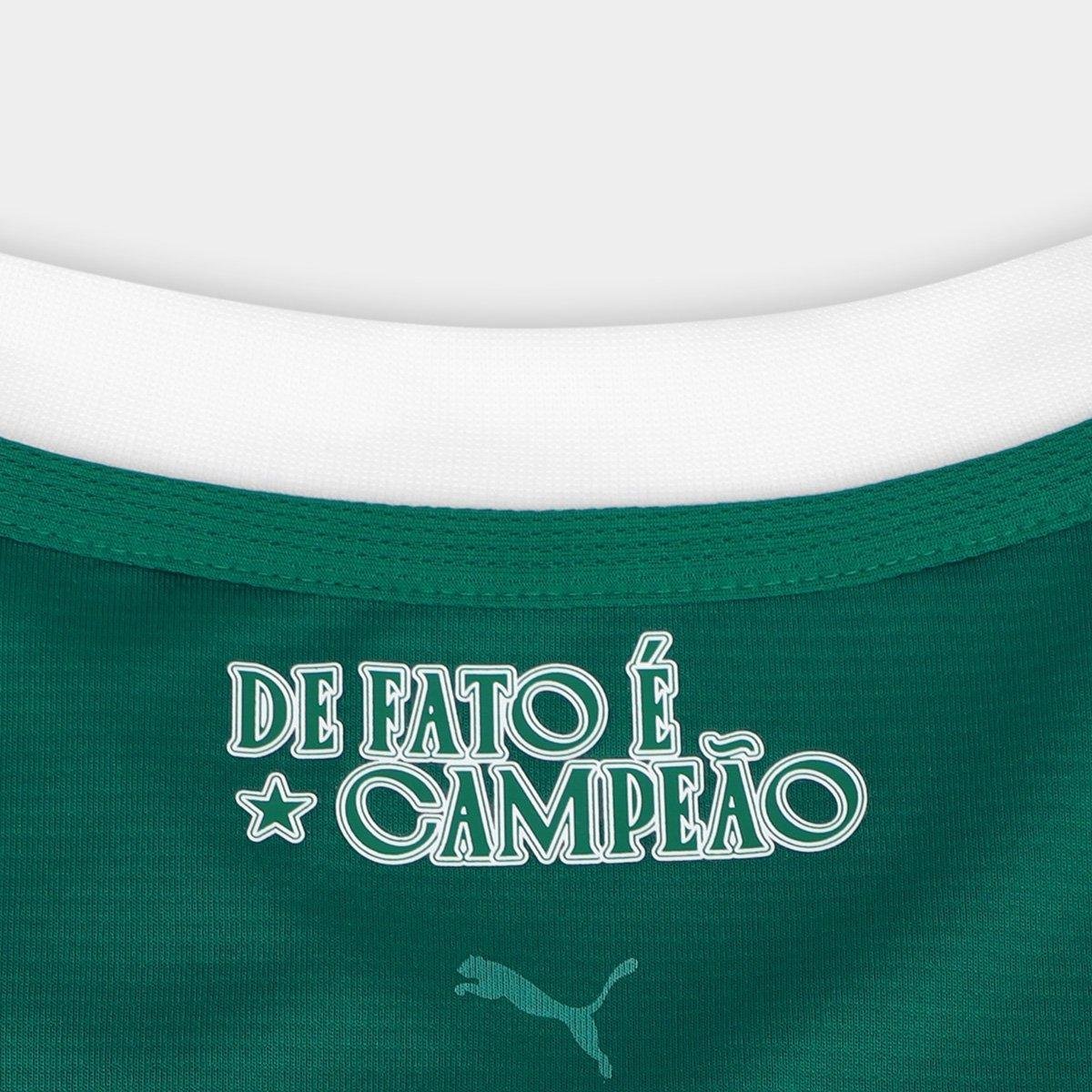 Camisa Palmeiras I 25/26 s/n Torcedor Puma Masculina - Tam: P - 5