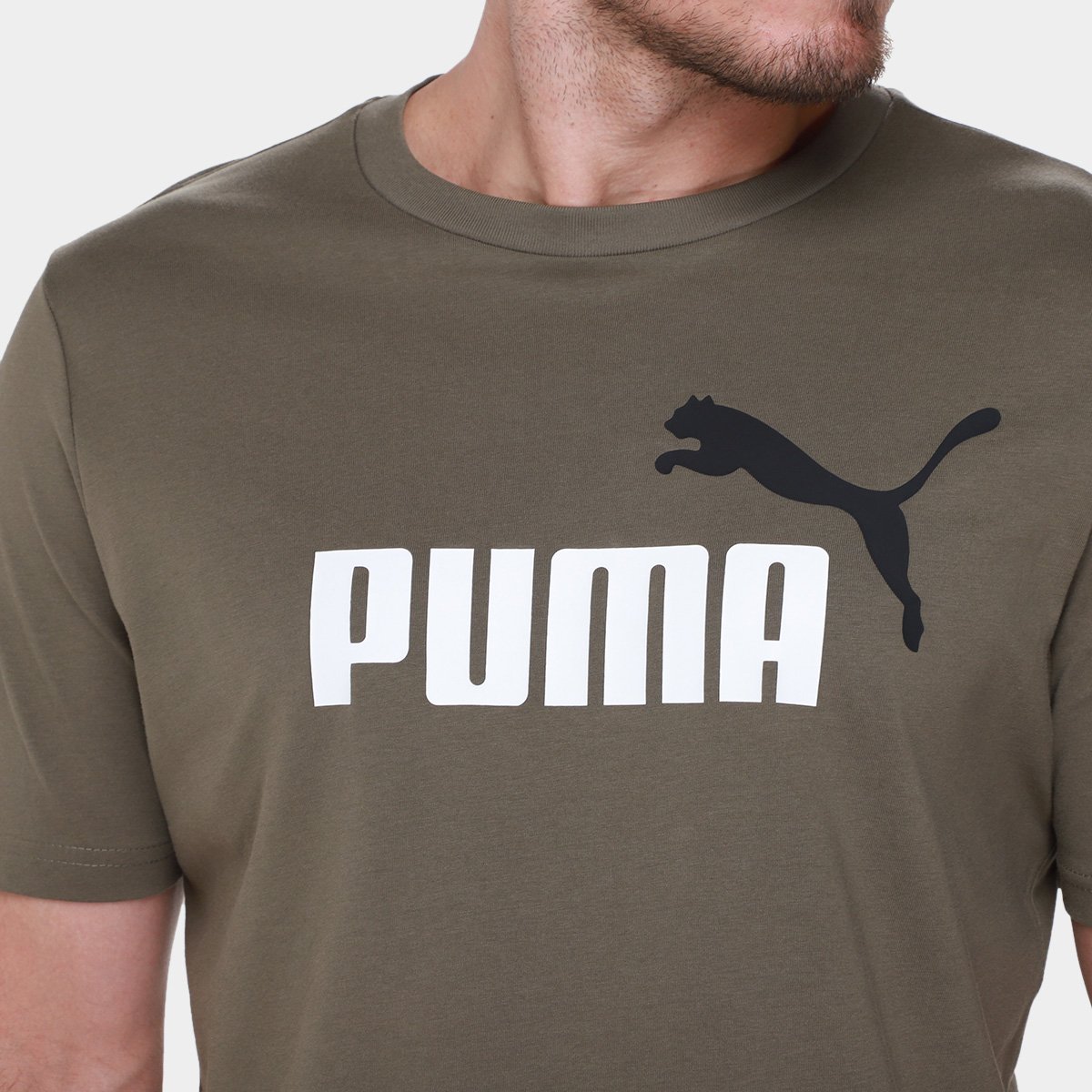 Camiseta Puma 2 Color No. 1 Logo Masculina - Tam: M - 2