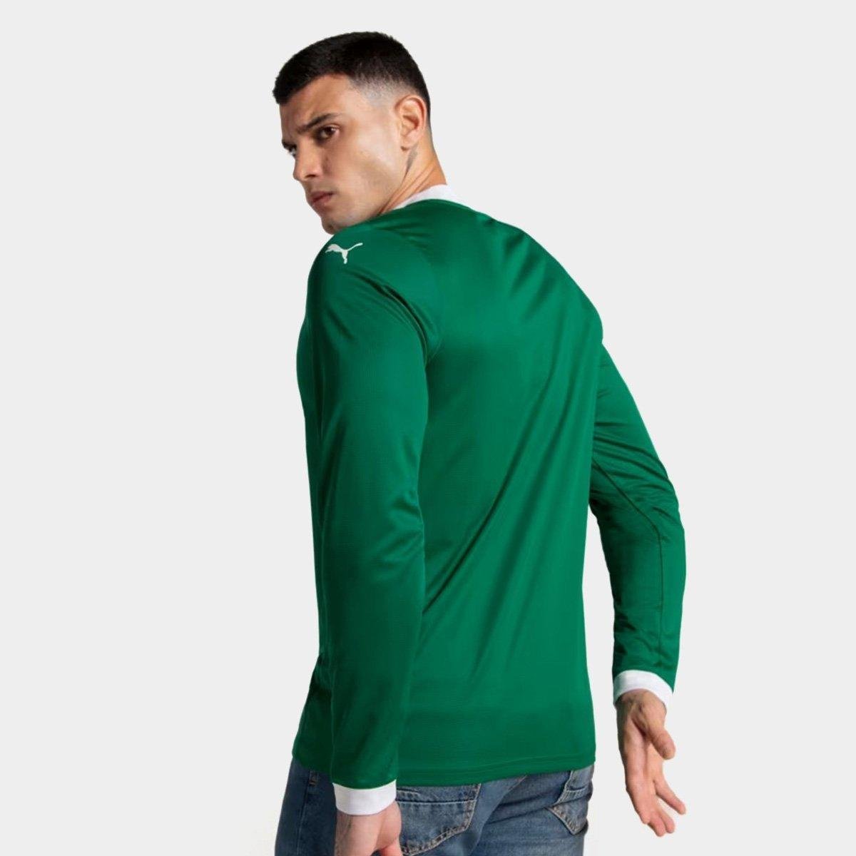 Camisa Manga Longa Palmeiras I 25/26 Torcedor Puma Masculina - Tam: M - 1