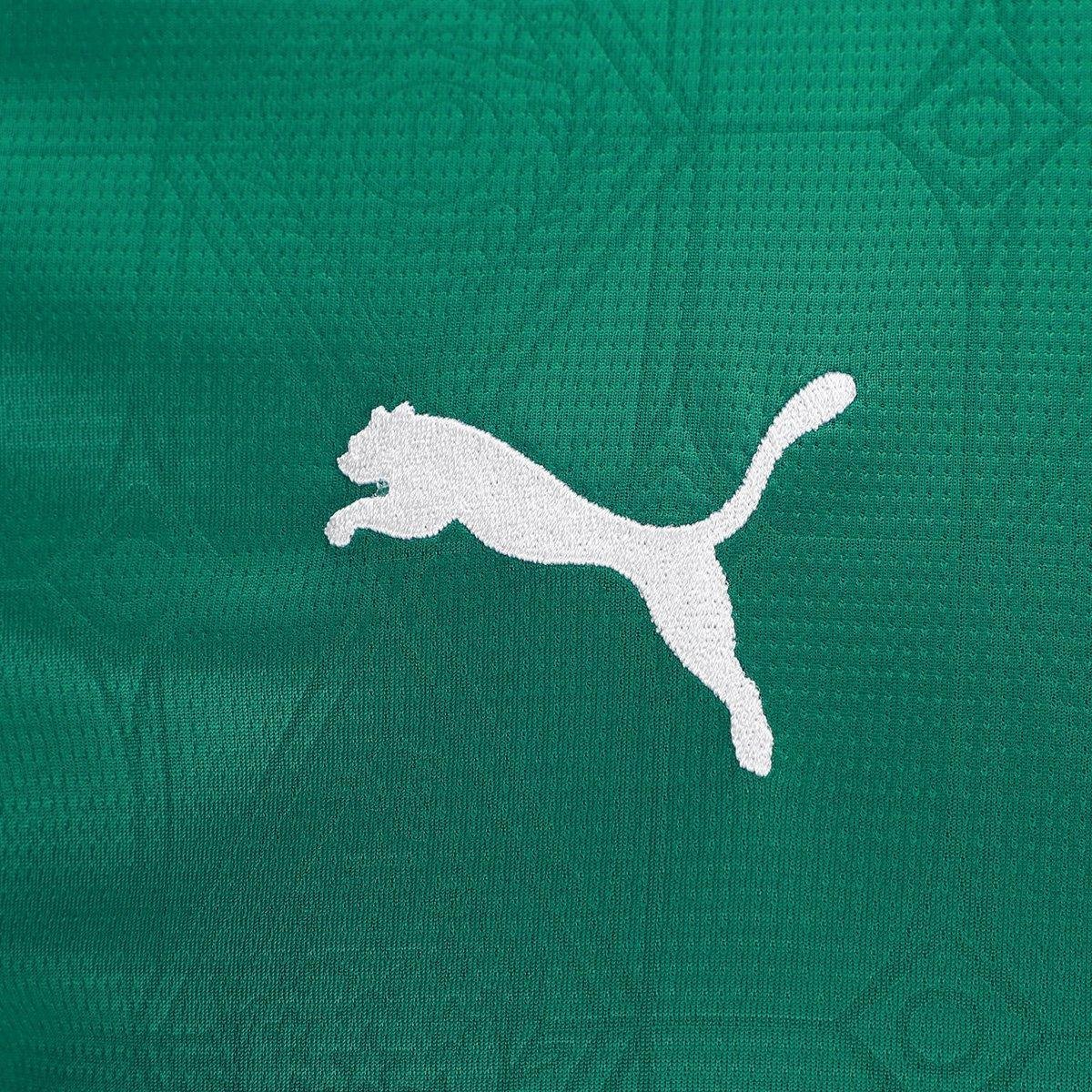 Camisa Manga Longa Palmeiras I 25/26 Torcedor Puma Masculina - Tam: M - 3