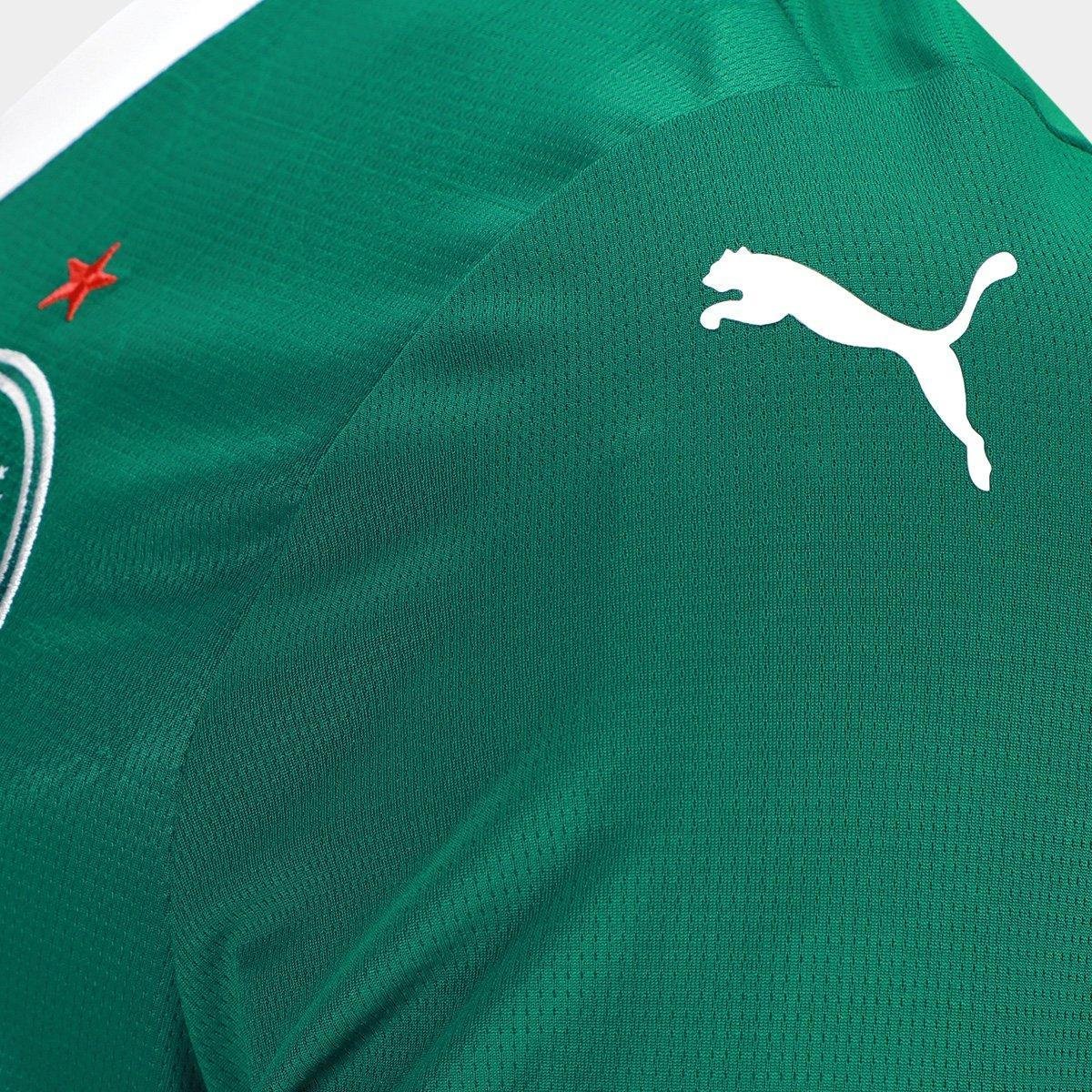 Camisa Manga Longa Palmeiras I 25/26 Torcedor Puma Masculina - Tam: M - 4