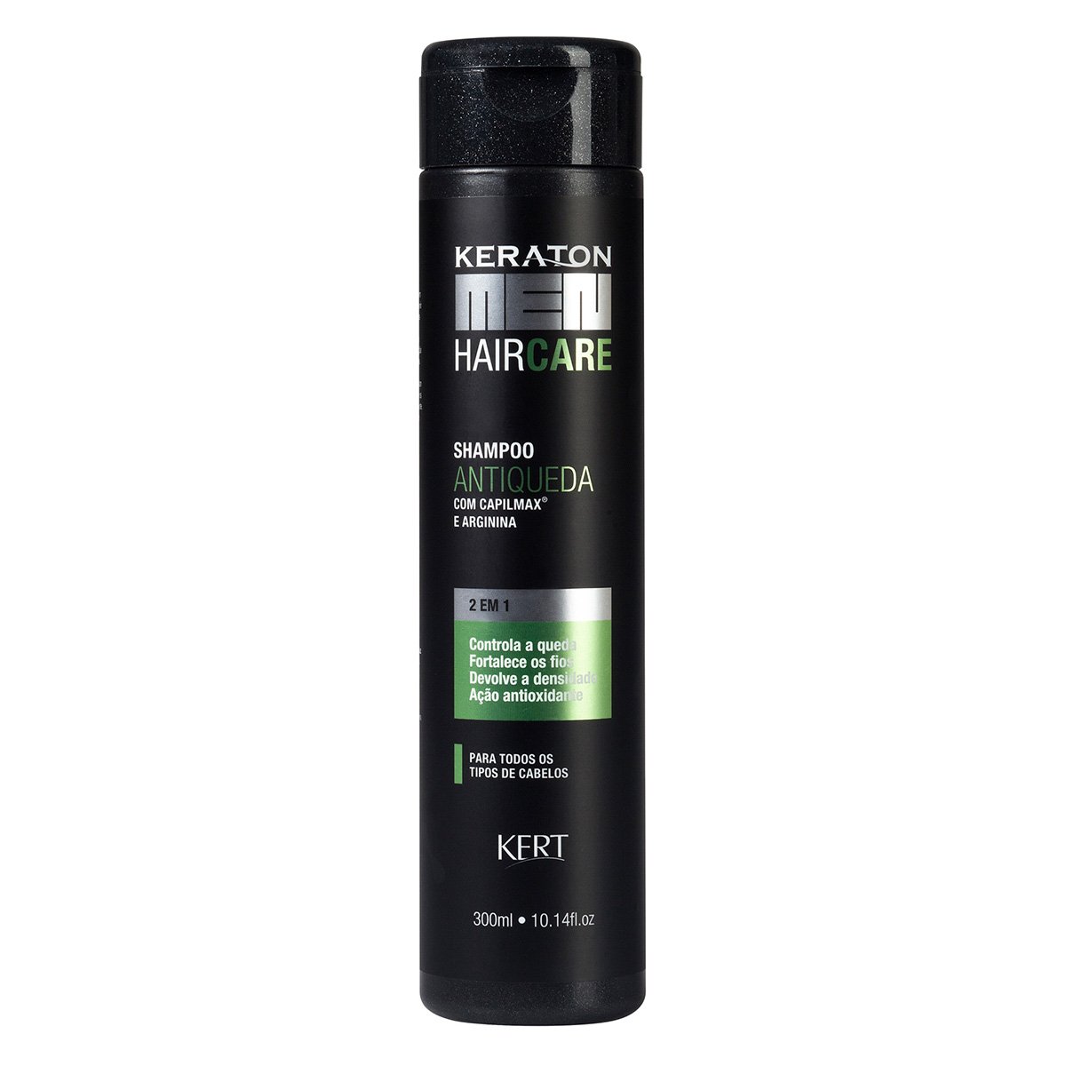 Shampoo Keraton Men Antiqueda - Capilmax e Arginina 300ml
