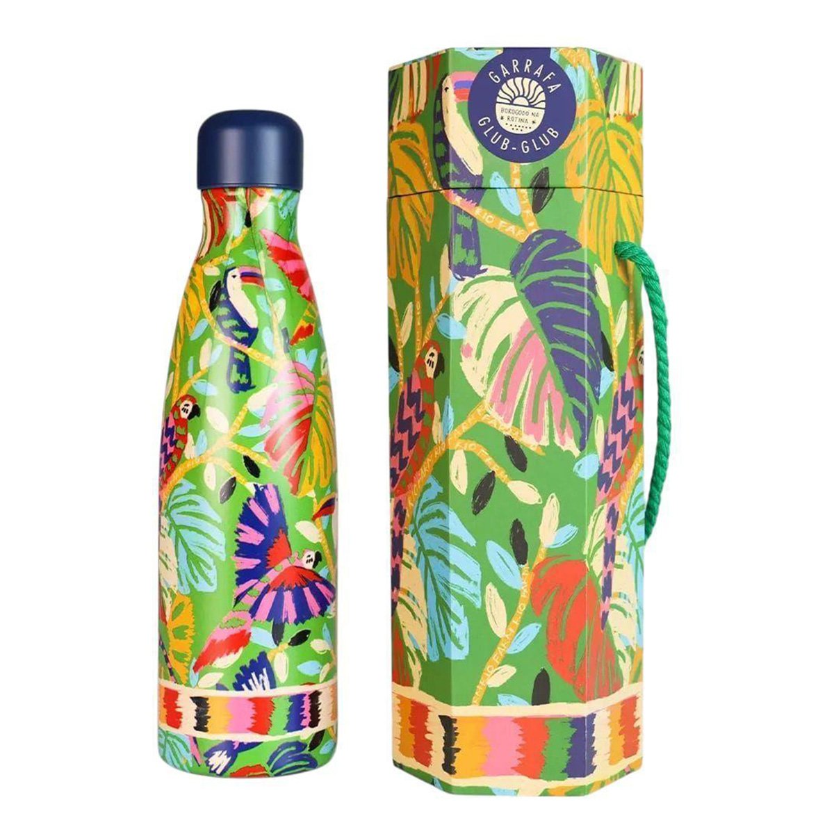 Garrafa Farm Glub Glub 500Ml Bosque - 1