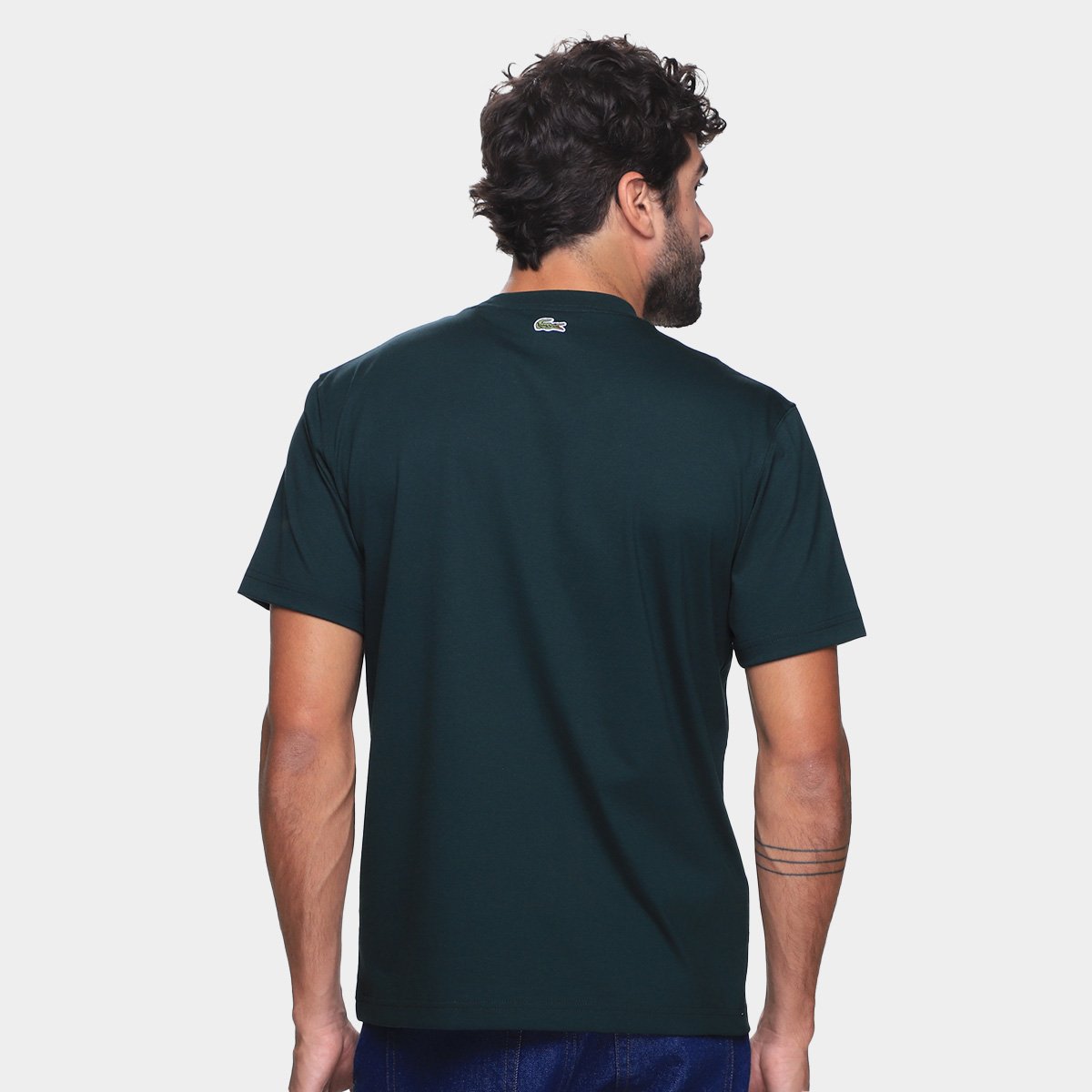 Camiseta Lacoste Masculina - Tam: M - 1