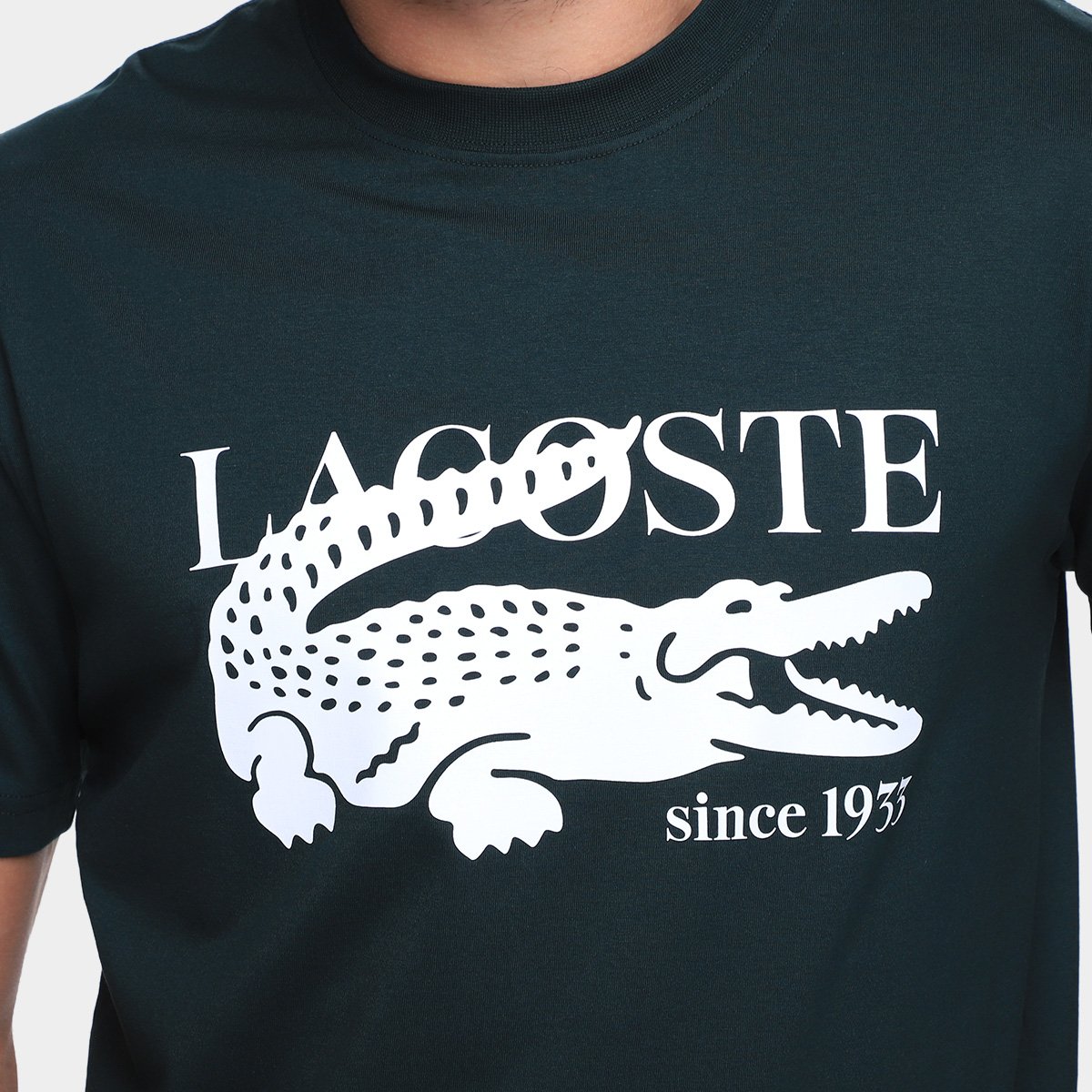 Camiseta Lacoste Masculina - Tam: M - 2