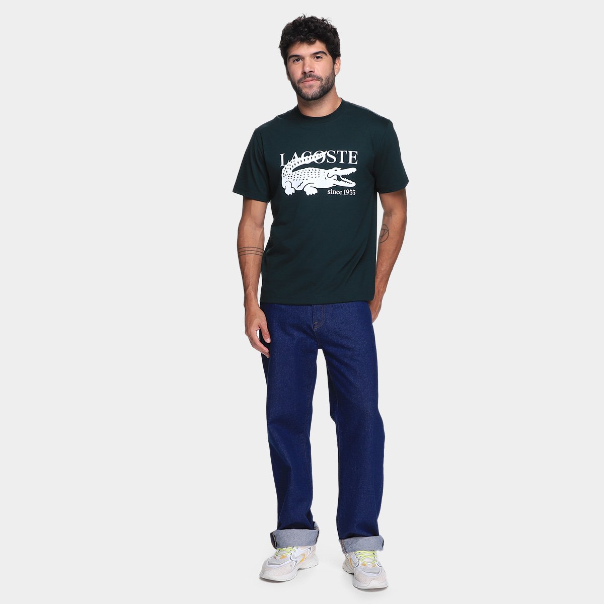 Camiseta Lacoste Masculina - Tam: M - 3
