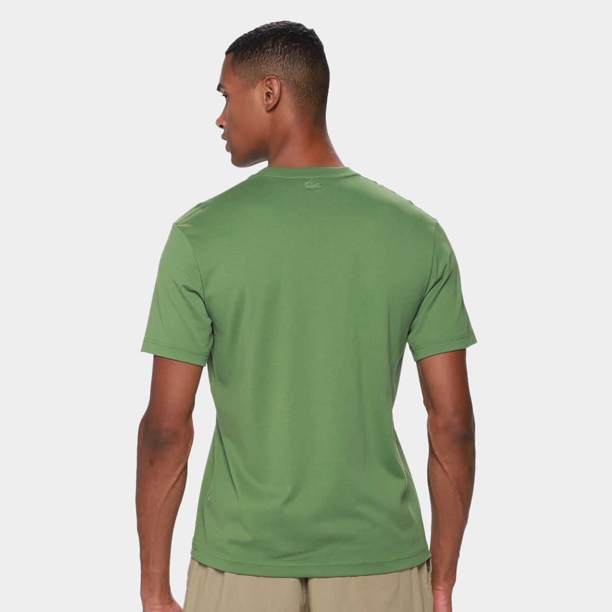 Camiseta Lacoste Casual Masculina - Tam: GG - 1